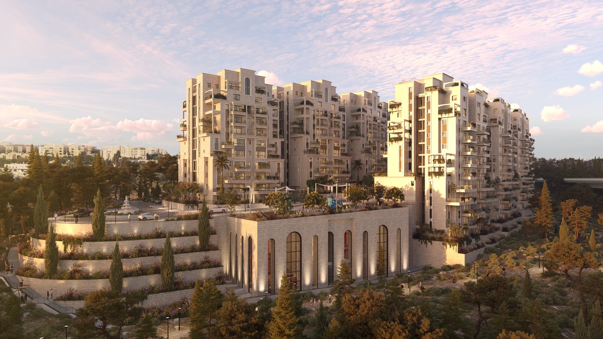 Hanachal Residences within the Nahal Tzofim Reserve